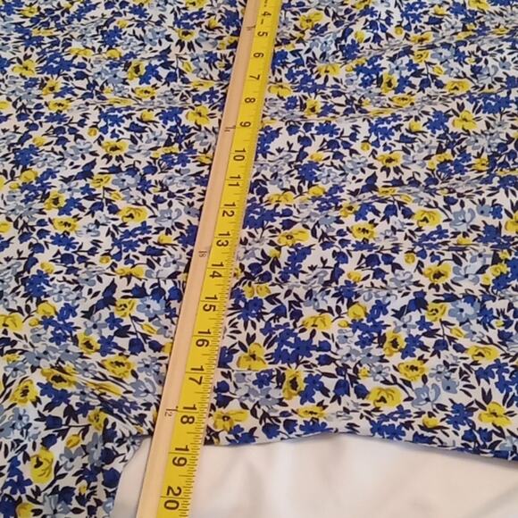 Old Navy Women's Floral Three Quarter Sleeve Medium Dress. Cottagecore, Summer - Picture 6 of 8